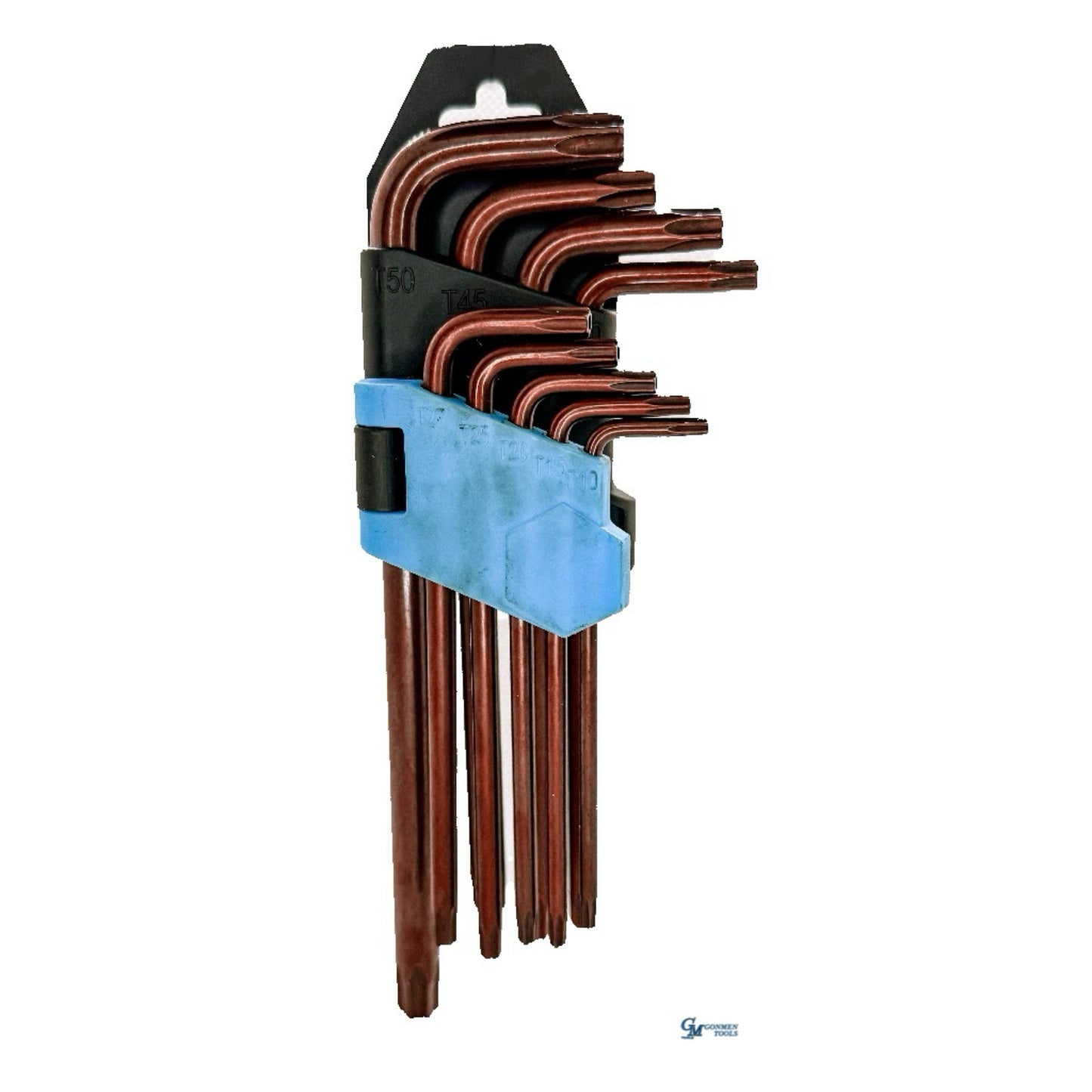 LLAVES TORX 9 PZAS CON SEGURO