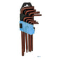 LLAVES TORX 9 PZAS CON SEGURO